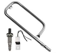 Sostituzione del tubo del bruciatore della griglia dell'acciaio inossidabile, bruciatore a U della griglia del gas di ricambio per Weber-Q200 Q2200 e 80462 Ignitionr Kit