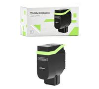 Sostituzione della cartuccia di toner CS531dw CX532adwe per la stampante Lexmark CS531 CS531dw CX532 CX532adwe CS632 CS632dwe CX635 CX635adwe (con chip) ,BK