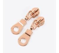 Sostituzione della cerniera Kit di riparazione for tiretti for cerniere, confezione da 5/10 cursori in lega di zinco for cerniere in nylon multicolore(Rosegold,10Pcs)