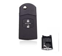 Sostituzione Della Chiave a Guscio auto Custodia Per Chiave Telecomando Vuota Pieghevole A Strappo Remoto 2 Pulsanti Per Mazda 3 5 6 Serie M6 Rx8 Mx5 Chiave Case Car Non Tagliata