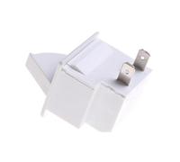 Sostituzione della luce della porta del frigorifero durevole 5A 250V in plastica bianca 2 pin