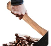 Sostituzione Della Maniglia Del Ascia - Manico 'ascia Da Campo | Maniglie Di Sostituzione Del Legno Di Martello | Accessori Per Parti Di Ascia Curva Lunghe Per Il Campeggio Esterno A Casa