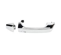 Sostituzione della maniglia della porta esterna automobilistica 1253074667 15296932 15932907 Materiale ABS durevole facile installare per H3 H3T 2006 2010 Modelli 2pcs set (Colori elettroplati)