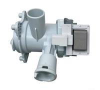 Sostituzione della pompa di scarico della lavatrice con coperchio filtro | Per Electrolux per modelli aeg Robusta costruzione ABS perdita resistente nucleo motore risolve guasto scarico Rumore