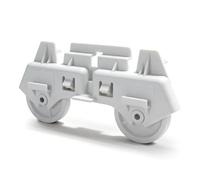 Sostituzione della ruota della lavastoviglie WPW10082868 、 Assemblea inferiore del rullo dello scaffale