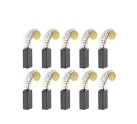 Sostituzione della spazzola di carbonio del mulino 10 pezzi grigio scuro 13x8x5mm spazzole di carbone for motori elettrici for trapani a percussione, seghe, trapani