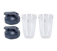 Sostituzione della tazza dello spremiagrumi: sicuro per lavastoviglie facile da pulire, BPA - plastica per uso alimentare, perdita - coperchio di tenuta di prova, grande capacità per