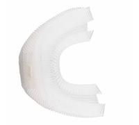 Sostituzione della Testa di Spazzolino a Forma di U - Testa Spazzolino Elettronico Automatico Al Silicone per Adulti, Si Adatta Alla Maggior Parte dei Modelli Denti Elettrici, Setole Morbide