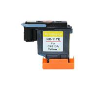 Sostituzione della testa di stampa compatibile per DesignJet 11 Serie 70 100 110 500 510 500PS Compatibile con C4810A C4811A C4812A C4813A(1PC - Yellow)
