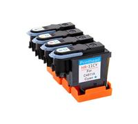 Sostituzione della testa di stampa nera Compatibile con designjet 70 100 110 500 510 500ps stampanti Works with C4810A C4811A C4812A Printheads(One Set)
