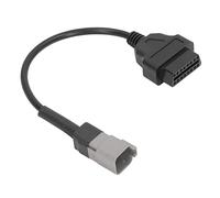 Sostituzione Dell'adattatore del Cavo Diagnostico da 6PIN a 16PIN per MOTO ATV UTV Motocicletta, Cavo Scanner OBDII per ELM 327 V.1.5 Al Computer