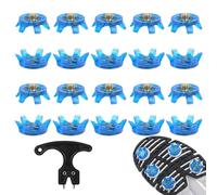 Sostituzione delle punte per scarpe da golf - Set di strumenti a picchi di scarpe da golf | Spikes da scarpe sportive da | Atti-slips stalloni Sprinter Nails Sports Accessori con per l'all
