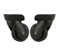 Sostituzione delle ruote dei bagagli, Ruote di ricambio for bagagli, 1 paio ruote girevoli for valigia in plastica DL-W162# Kit riparazione e sostituzione