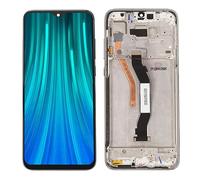 Sostituzione dello Schermo del Telefono per Xiaomi Note 8 Pro M1906G7I M1906G7G, 6,53 Pollici LCD Digitizer Touch Display Assembly con Cornice, Kit di Strumenti di (Grigio