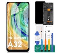 Sostituzione dello schermo per Samsung Galaxy A32 5G 2021 SM-A326 A326B A326K A326J A326 Display LCD Touch Digitizer Assembly Riparazione vetro con telaio (colore: nero)