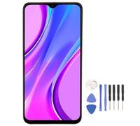 Sostituzione dello schermo per Xiaomi9A9C9CNFC M2006C3LG, gruppo digitalizzatore LCD HD da 6,53 pollici con cornice intermedia e funzionalità touch