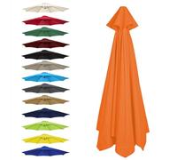 sostituzione dell'ombrello, Copertura di ricambio for ombrellone multicolore for 6 o 8 stecche, diverse misure(Orange,8 RIBS: 350CM/11.5FT)