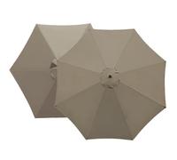 sostituzione dell'ombrello, Telo di ricambio for ombrellone da giardino for stecche da 6/8 multicolore, diverse misure(Top Color,8 RIBS: 200CM/6.5FT)
