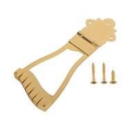 Sostituzione di coda - Parte di chitarra jazz in metallo durevole con finitura liscia, lunga - dimensione duratura e compatta per la riparazione della chitarra archtop