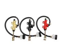 Sostituzione di parti Pompa freno posteriore universale for moto, cilindro principale idraulico, adatta for ATV 50-250CC, Pit Dirt Bike, Suz Hon Ya(Red)