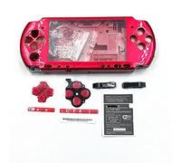 Sostituzione faceplate Shell Full housing caso con pulsanti kit set per Sony PSP 3000 PSP3000 - rosso