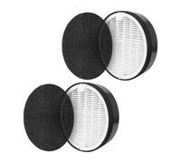 Sostituzione Filtro Purificatore D'aria Da 2 Pezzi, Compatibile Con Levoit LV-H132 LV-H132-RF, Filtro Combinato Al Carbonio HEPA, Alta Efficienza, Installazione Semplice