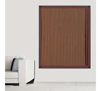 Sostituzione Finestra, Finestra Scorrevole su E Giù per Il Servizio Ristorazione in Lega Alluminio, Schermo Universale per Rimorchio, Camper(Brown,200x150cm)