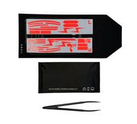 Sostituzione fluorescente d'ardore leggera della pelle degli adesivi del corpo per gli accessori resistenti alle intemperie