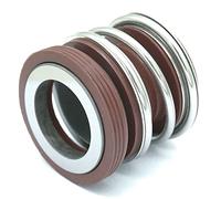 Sostituzione guarnizione meccanica per albero, Tenuta meccanica for albero Viton WC/SiC in acciaio inossidabile 35-50 mm 250°C for pompa centrifuga for dell'acqua(45mm)