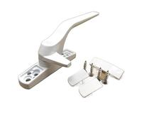 Sostituzione maniglia finestra, Maniglia di bloccaggio a pulsante for porta finestra for PVC, alluminio, plastica, legno(Left)