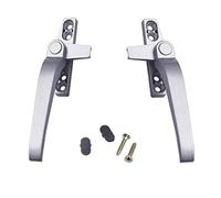 Sostituzione maniglia finestra, Maniglia for finestra e porta a battente con chiave universale in lega di alluminio, for mano sinistra e destra(Left)