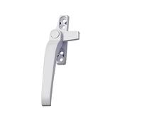 Sostituzione maniglia finestra, Maniglia for porta finestra con serratura in lega di alluminio, in plastica UPVC, in legno, sinistra e destra, multicolore(Left White)