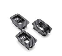 Sostituzione Maniglia Interna Portiera Accessori Per Interni Auto Per BMW Serie 3 (E90, E91, 316, 318, 320, 325, 328i) Set Di Maniglie Per Porte E Braccioli In Fibra Carbonio( 3pcs Small Panel Set)