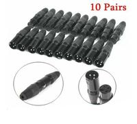 Sostituzione Microfono Audio Aggiornamento Connettori XLR 1,5 X 6,7 cm 3 Pin