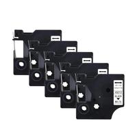 Sostituzione nastro compatibile DYMO per modelli LabelManager compatibili 160 280 210D 360D 420P Wireless PnP 220P 260P 500TS 450DUO(DYMO A45013-5P)
