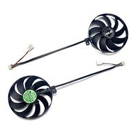 Sostituzione Nuova Ventola di Raffreddamento per ASUS RTX 2060s/2070/2080/2080s DUAL EVO Snow Leopard Gaming Pc Scheda Grafica (Ventola Destra)