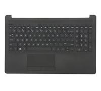 Sostituzione per HP Laptop 15-DA 15-DB 15T-DA - Custodia superiore Palmrest Touchpad Tastiera Assembly L20387-001 AP29M000400 Jet Black