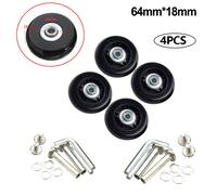 Sostituzione per ruota valigia sforzo set 4 diametro 54 mm e 64 mm