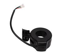 Sostituzione Professionale Dell'Acceleratore a Dito, Acceleratore per Scooter Elettrico Facile da Installare per Adulti, Plastica ABS Premium Nera