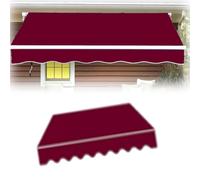 Sostituzione ritrattabile manuale del tessuto della tenda, baldacchino impermeabile del parasole per il patio e il cortile