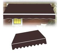 Sostituzione ritrattabile manuale del tessuto della tenda, baldacchino impermeabile del parasole per il patio e il cortile