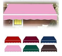 Sostituzione ritrattabile manuale del tessuto della tenda, baldacchino impermeabile del parasole per il patio e il cortile