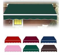 Sostituzione ritrattabile manuale del tessuto della tenda, baldacchino impermeabile del parasole per il patio e il cortile