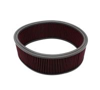 Sostituzione riutilizzabile lavabile del filtro dell'aria rotondo ad alto flusso per la maglia d'acciaio della BBC di Chevy Mopar SBC