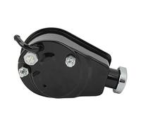 Sostituzione sensibile della pompa del servosterzo per pompa Saginaw, gruppo pompa del servosterzo per auto, puleggia imbullonata con albero con chiavetta da 5/8 pollici, (Nera)