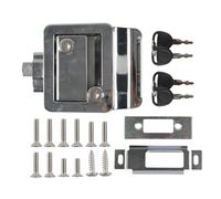 Sostituzione Serratura Porta | Hardware Portatile Antifurto Ad Alta Resistenza | Kit Per Sostituzione Catenacci Ingresso Trailer | per Autocarro Camion Esterno Campeggio Avventura Carico