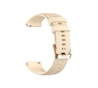 Sostituzione Smart Watch Bracciale Bracciale Silicone Christ Compatible With Garmin Vivomove 3s 4s/ Spostare la cintura della banda di guardia di 3S/Active S (Color : Beige, Size : For Vivoactive 4S