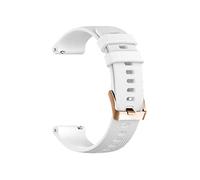 Sostituzione Smart Watch Bracciale Bracciale Silicone Christ Compatible With Garmin Vivomove 3s 4s/ Spostare la cintura della banda di guardia di 3S/Active S (Color : White, Size : For Garmin Move 3