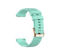 Sostituzione Smart Watch Bracciale Bracciale Silicone Christ Compatible With Garmin Vivomove 3s 4s/ Spostare la cintura della banda di guardia di 3S/Active S (Color : Teal, Size : For Garmin Active