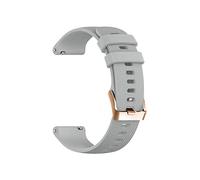 Sostituzione Smart Watch Bracciale Bracciale Silicone Christ Compatible With Garmin Vivomove 3s 4s/ Spostare la cintura della banda di guardia di 3S/Active S (Color : Grå, Size : For Garmin Move 3S
